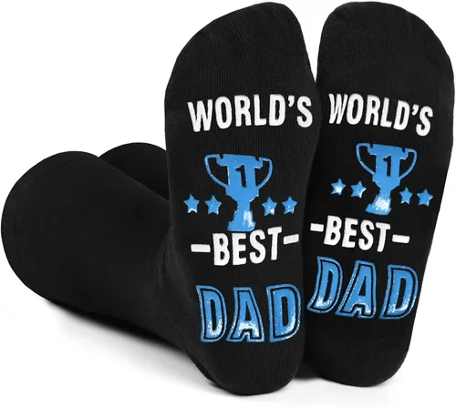 BISOUSOX Men's Colorful Funny Novelty Casual Cotton Crew Gift Fun Dress Socks Novelty for Men Father