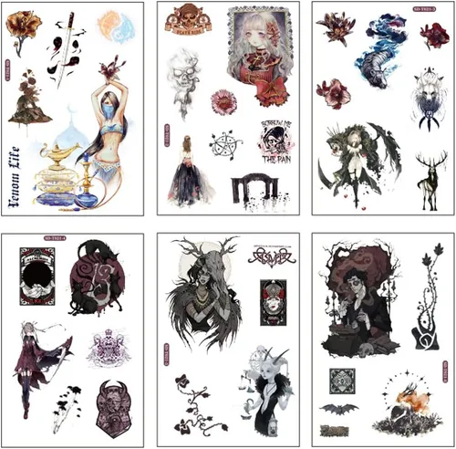 Miniatura 14 de 12 hojas de lindas calcomanías washi kawaii animales artesanales calcomanías decorativas para álbumes de recortes, planificador diario, collage