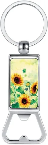 Miniatura 30 de WIRESTER Llavero de metal para abrebotellas, abridor de botellas de cerveza, llavero para cocina, bar, restaurante, fácil de transportar, mariposa