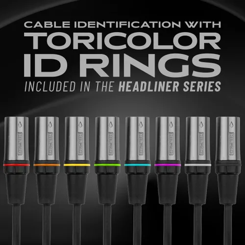 Miniatura 6 de Cableworks Por Gator Cases Headliner Series Premium 3 Foot XLR Cable de micrófono (GCWH-XLR-03)