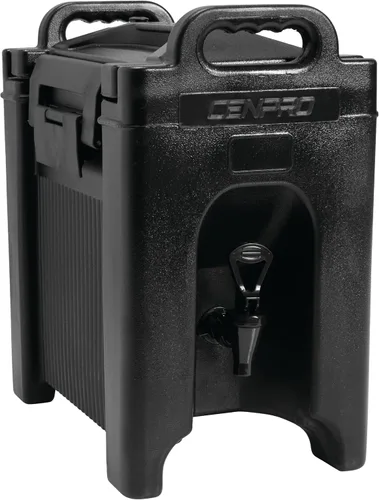 Dispensador de Bebidas Comercial CenPro 2.5 Galones Dispensador/Servidor Aislado de Bebidas Calientes y Frías, NSF, Negro (29A-151)