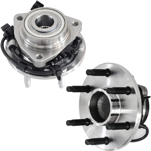 Miniatura 8 de IRONTEK 513188 RWD Buje de rueda delantera y conjunto de cojinetes para Chevy 02-09 Trailblazer (EXT); para Isuzu 03-08 Ascender; para Buick 04-07