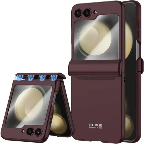 Miniatura 8 de STORMTAL Funda protectora delgada para Samsung Galaxy Z Flip 5, protección de bisagra, protector de pantalla integrado, carga inalámbrica, a prueba