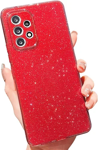 Miniatura 72 de MINSCOSE Funda compatible con Samsung Galaxy A14 5G, bonita funda delgada con purpurina fina, a prueba de golpes, de TPU para mujeres y niñas