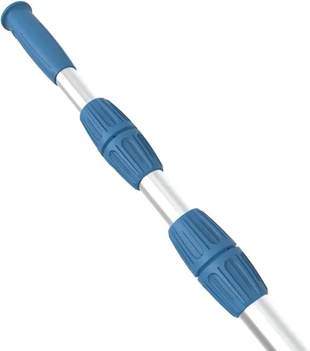 Miniatura 7 de KEMANO - Poste profesional de servicio pesado de 15 pies para piscina, aluminio telescópico, ajustable de 3.4 a 15 pies, se adapta a aspiradora