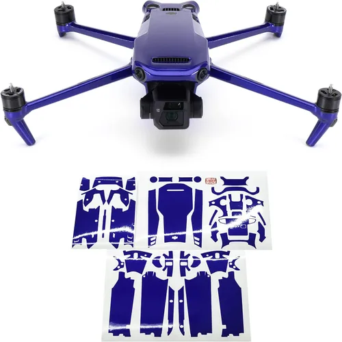 Miniatura 20 de WRAPGRADE Adhesivos de piel completa para DJI Mavic 3 / Mavic 3 Classic (amarillo neón)