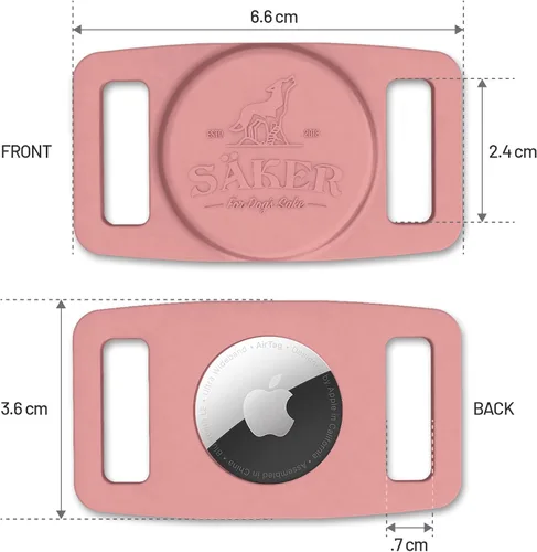Miniatura 6 de Mammoth - Soporte para collar de perro compatible con Apple AirTag, el soporte fuerte es la manera perfecta de rastrear GPS a tu perro, no dañará tu