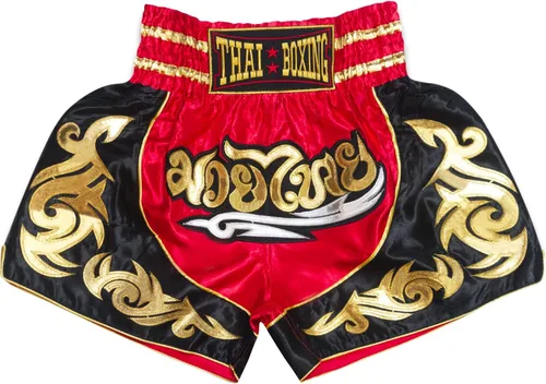 Miniatura 2 de Pantalones cortos de Muay Thai para niños (4 años a 10 años) para boxeo, kickboxing, artes marciales mixtas, entrenamiento para niños y niñas