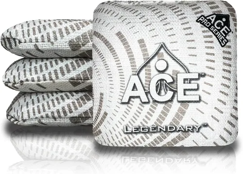 Miniatura 28 de Legendario Bolsos Cornhole ACE Pro + Kits PRO De doble lado, resbaladizos y pegajosos para todo clima Bolsa de descanso opcional y estuche