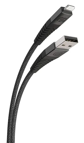 Miniatura 10 de Scosche i3B1SG-SP - Cable de carga Lightning trenzado con certificación MFi Strikeline Sync para todos los dispositivos Lightning, 1 pie, color negro