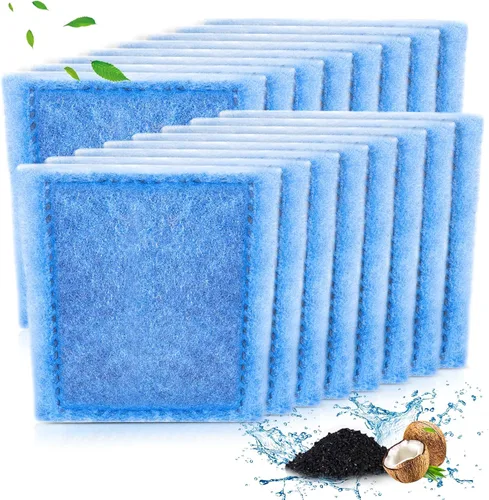 Miniatura 11 de Umlecoa Paquete de 8/16/32 cartuchos de filtro tamaño A compatibles con filtros MarineLand Penguin Power Filters 75 y 100 – Cartuchos de filtro
