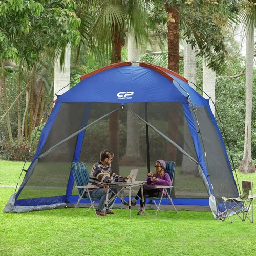 Miniatura 2 de CAMPROS CP Tienda de campaña de casa con pantalla de 10 x 10 pies, toldo con malla de pantalla de malla para patios, actividades de camping al aire