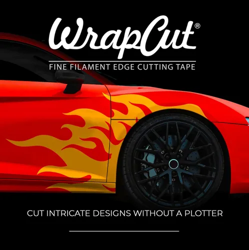 Miniatura 4 de VViViD Wrap Cut cinta para corte de bordes de vinilo 32 pies (10 m) (4 rollos + rasqueta)