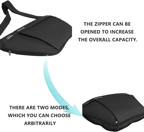 Miniatura 4 de Bolso bandolera bandolera para el pecho impermeable mochila de hombro bandolera en el pecho paquete de funda de mochila para bicicleta deportiva 20