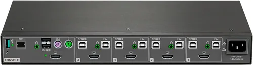 Miniatura 2 de Vertiv Cybex Secure SC845H-001 cable de vídeo 4 puertos HDMI DPP EAL4+ NIAP TAA