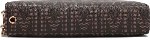 Miniatura 22 de MKF Collection Mia K - Cartera de pulsera para mujer, pequeña cartera de cuero vegano para tarjetas de crédito con cremallera y bolsillo