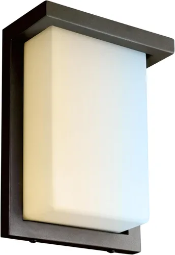 Miniatura 7 de Sunlite 81481 - Lámpara de pared LED moderna de 14 pulgadas, accesorio para exteriores, ajustable 3 CCT 3000K-5000K, 20 vatios, 1100 lúmenes, Bronce