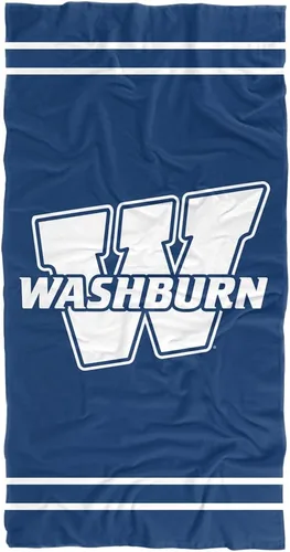 Miniatura 94 de LOGOVISION Manta Abilene Christian University, 30 x 60 pulgadas, logotipo primario CottonFront/PolyBackBeachTowel