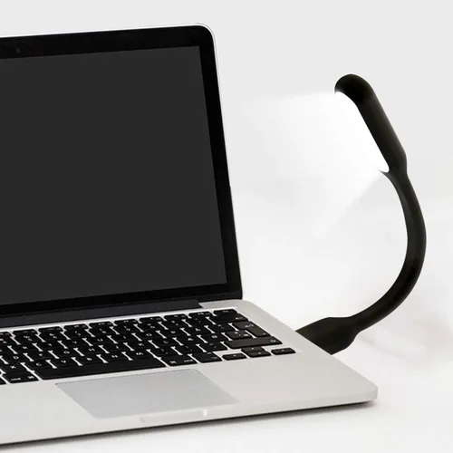 Miniatura 3 de Lámpara LED USB para Banco de Energía, Luz Nocturna Mini Portátil para el Cuidado de los Ojos con Brazo Flexible, Lámparas de Lectura USB con Cuello