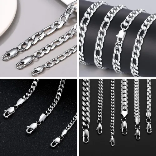 Miniatura 4 de 15 cierres de langosta de 0.630 in de acero inoxidable 316 a granel para collares, pulseras, joyería, manualidades, 15