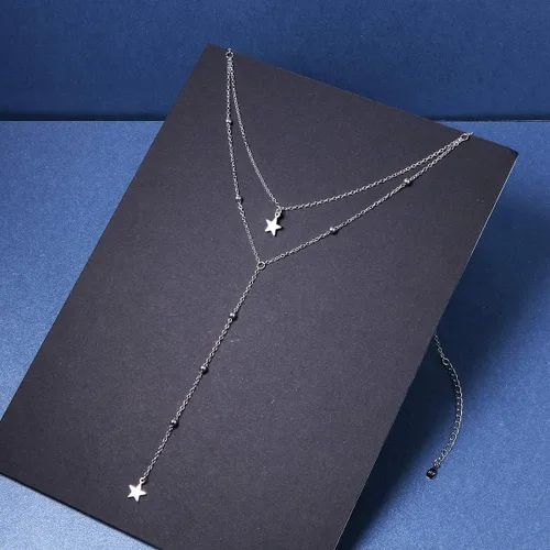 Miniatura 8 de DAOCHONG Collares con colgante de sol y luna de plata de ley 925 para mujer, regalos de joyería para ella
