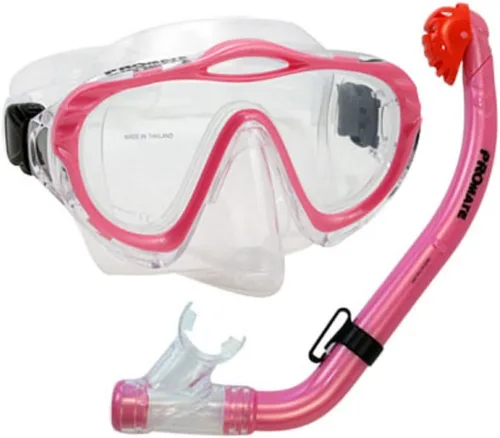 Miniatura 2 de PROMATE Junior Snorkeling Buceo Máscara PURGA SECO Snorkel Set para niños/SCS0033