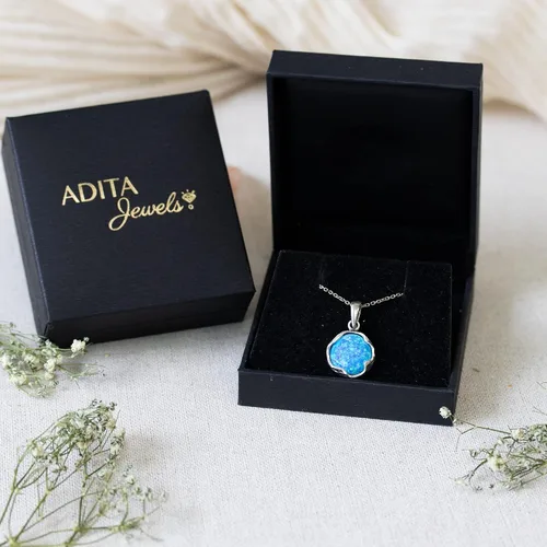 Miniatura 29 de 925 Sterling Silver Gemstone Necklace Women - Gemstone Pendant Necklace Silver- Birthstone Necklace - Silver Jewelry for Women- Minimalist Jewelry