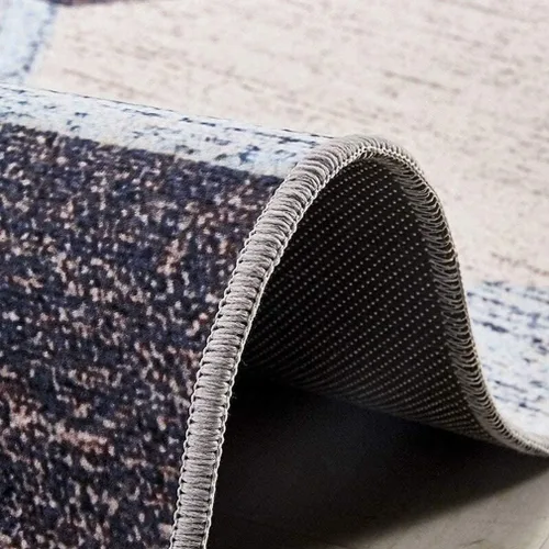 Miniatura 6 de Alfombra moderna para pasillo, color gris, antideslizante, para sala de estar, extra grande, para cocina, entrada, pasillo, pasillo, anchura de 15.7