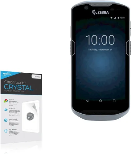 Miniatura 11 de BoxWave Protector de pantalla compatible con Zebra TC52, ClearTouch Crystal (paquete de 2), película HD, protege de arañazos ClearTouch Crystal
