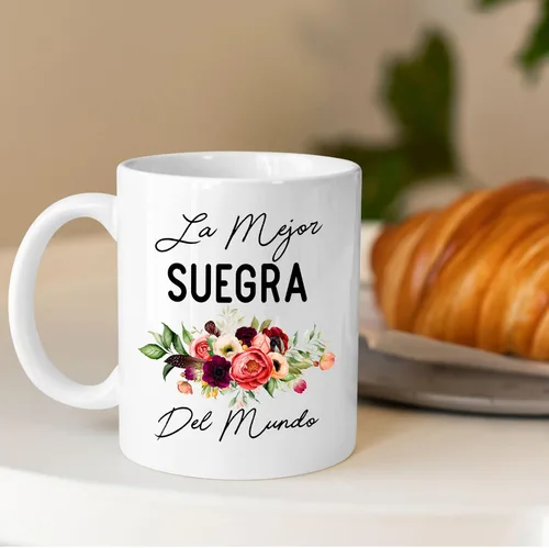 Miniatura 2 de Taza La Mejor Suegra Del Mundo, regalo para suegra, la mejor suegra del mundo, regalo de cumpleaños, día de la madre española, regalos para mamá