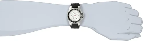 Miniatura 2 de Tommy Hilfiger de los hombres 1790485Correa de Goma en color negro reloj