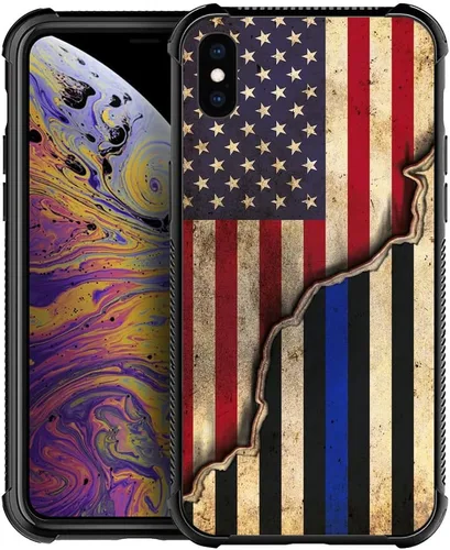 Miniatura 28 de DAIZAG Compatible con iPhone 13 Funda, Protección Total a Prueba de Golpes Antiarañazos Cubierta de TPU, Fundas para Hombre Mujer-Cruz de Madera
