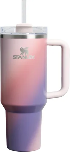 Miniatura 30 de Stanley Quencher H2.0 - Vaso de acero inoxidable con asa, pajilla y tapa FlowState giratoria de 3 posiciones; aislamiento térmico, sin BPA; apto