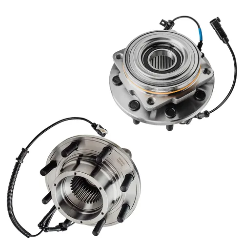 Miniatura 75 de Detroit Axle - 2.2L Bujes de rodamiento de rueda delanteros de 2 piezas para Honda Accord 90-97, 97 Acura CL, 2 rodamientos de ruedas y conjunto