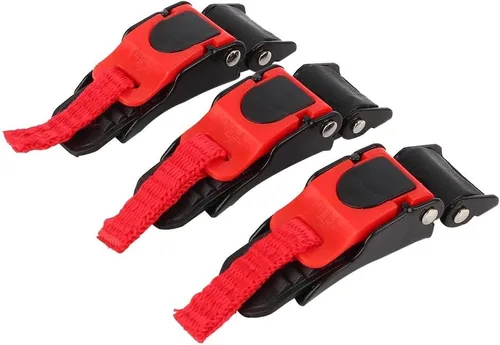 Hebillas de plástico para casco de motocicleta, 3 clips de velocidad para casco de motocicleta, correa de barbilla de liberación rápida, hebilla de