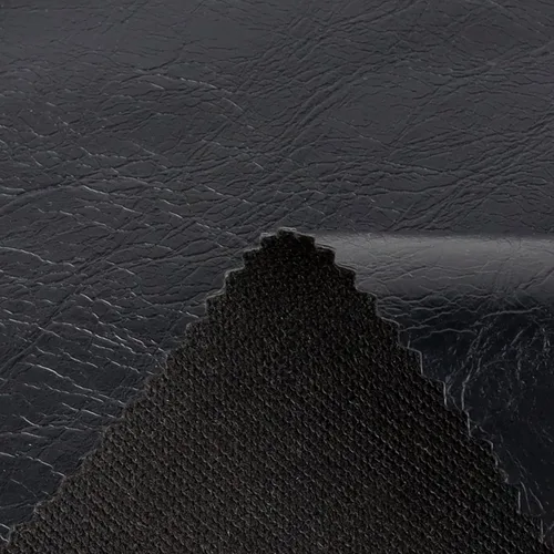 Miniatura 3 de Funda de piel sintética impermeable de 0.039 in, color negro, de vinilo marino, reparación, reemplazo para tapicería, automóviles, muebles, asientos