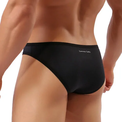 Miniatura 4 de Summer Code Calzoncillos sexys de micro malla para hombre, ropa interior suave y transpirable
