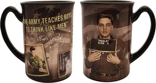 Miniatura 4 de Elvis Presley - Taza en relieve con motocicleta