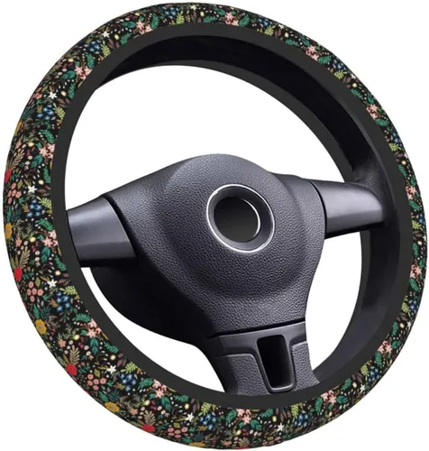 Miniatura 28 de Funda para Volante Accesorios para Automóvil Antideslizante Transpirable Universal 15 Pulgadas Neopreno Decoración Interior del Auto para Hombres