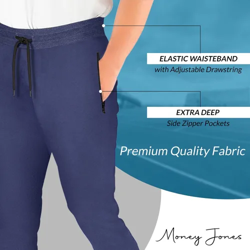 Miniatura 5 de Joggers para hombre, paquete de 3, pantalones deportivos Tech Fleece para hombre, pantalones deportivos con bolsillos