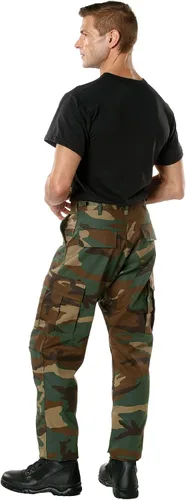 Miniatura 9 de Rothco - Pantalones tácticos de camuflaje estilo uniforme militar BDU, tipo cargo