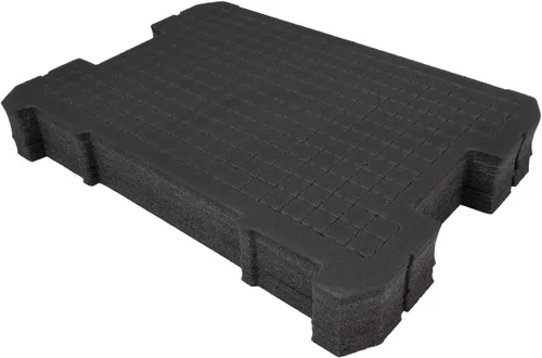 Miniatura 8 de POWERTEC Caja organizadora de herramientas apilable con separadores extraíbles, 17 compartimentos, entrelazado, diseño portátil, paquete de 2 Caja