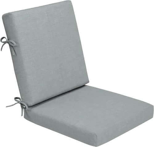 Miniatura 21 de Arden Foam - Cojín para silla de comedor al aire libre, 20 x 20 pulgadas, fabricado con espuma ProFoam, resistente a la lluvia, resistente a