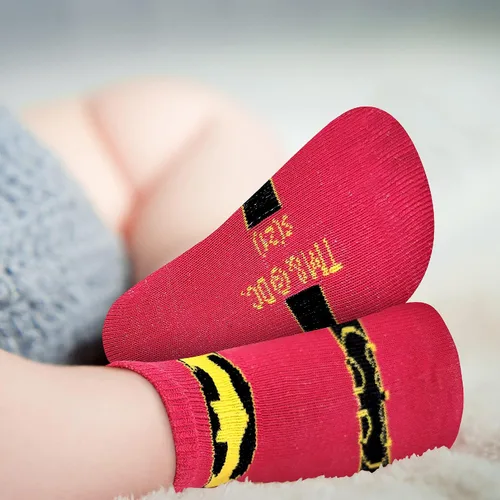 Miniatura 3 de DC Comics Baby Boys and Girls Socks - 12 Pack Batman, Wonder Woman, Superman, Justice League, Super Girl Socks (0-24M)