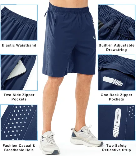 Miniatura 164 de NORTHYARD - Pantalones cortos deportivos para correr para hombres, ligeros, de secado rápido, 7, 5 o 9 pulgadas, para senderismo, deportes, gimnasio