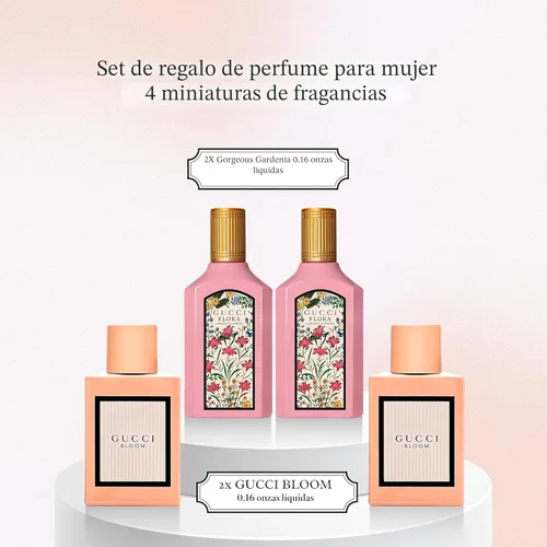 Miniatura 3 de Gucci Perfume para mujer, variedad, fragancia, viaje, chapoteo, set de regalo
