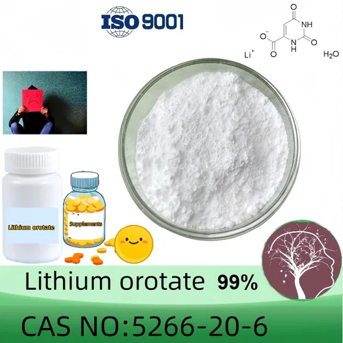 Miniatura 2 de Orotato de litio 0.71 oz de polvo crudo, pureza 99% mínima, incluye cuchara de 100 mg, ayuda a mantener la función cognitiva y la memoria