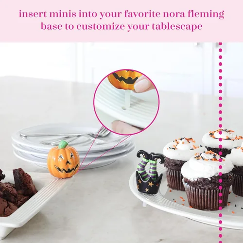 Miniatura 4 de Nora Fleming accesorio con diseño de calabaza A02 Calabaza doble