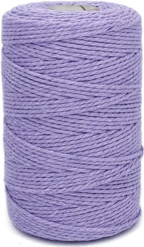 Miniatura 11 de Cuerda de cordel, 500 pies de algodón para carniceros de cocina, cuerda de cocina para manualidades, asar, envolver regalos, decoración de Blanco