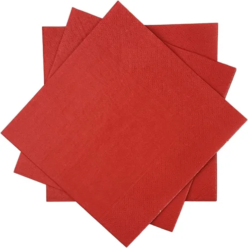 Miniatura 42 de Servilletas de cóctel azules 6 colores 5 * 5 pulgadas servilletas desechables de papel para cóctel, boda, cena, fiesta de cumpleaños, postre, vino
